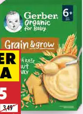 Gerber Nemliečna kaša s príchuťou sušienky