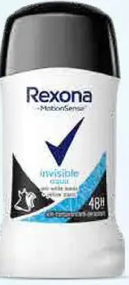 Tuhý dezodorant Invisible Aqua Rexona