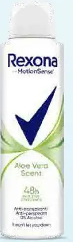 Dezodorant v spreji Aloe Rexona