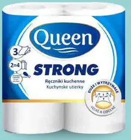 Queen Kuchynské utierky Strong 3-vrstvové