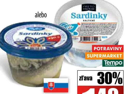 Sardinky 2 druhy