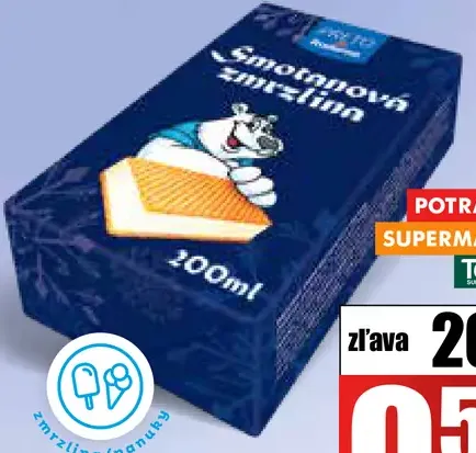 Smotanová zmrzlina