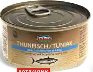 Mann tuniačik kúsky v oleji