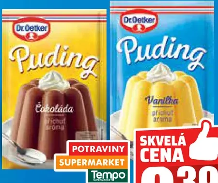 Dr. Oetker Puding 2 druhy
