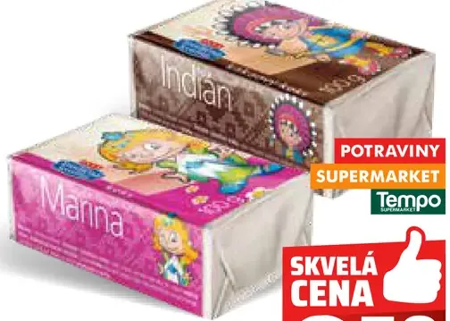 Indián kakaový keks