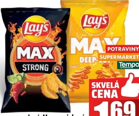 Lay's Max zemiakové lupienky