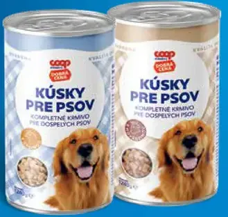 Coco kŕmivo kúsky pre psov