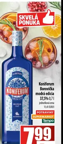 Koniferum Borovička modrá edícia