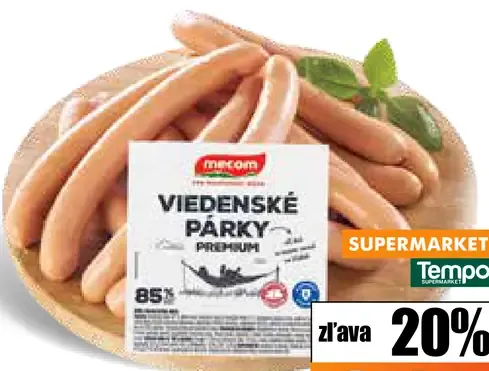 Masom Viedenské párky Premium