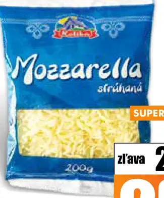 Mozzarella strúhaná 45%