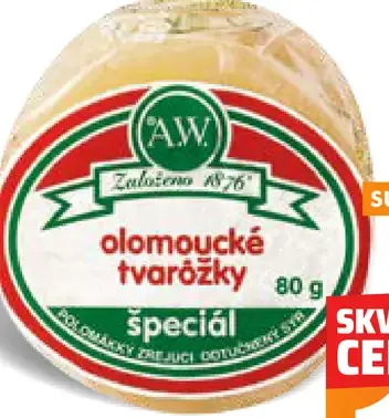 Tvarôžky olomoucké špeciál