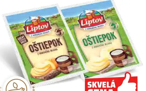 Oštiepok porciované plátky