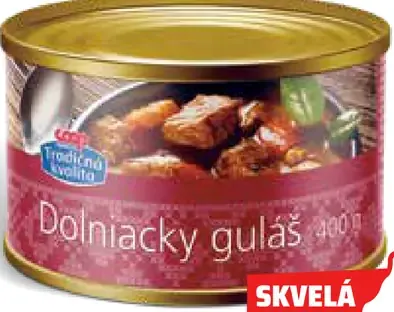 Tradilná kvalita Guliáš dolnicky