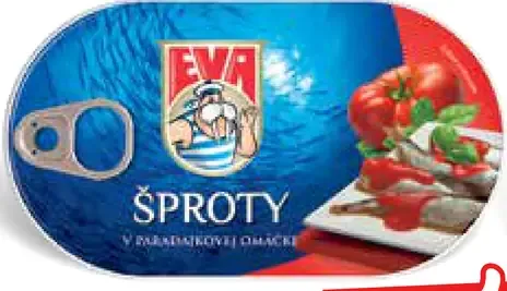Eva šproty v paradajkovej omáčke