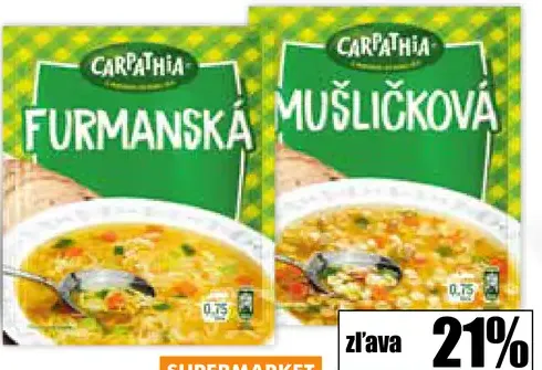 Carpathia polievka furmanská