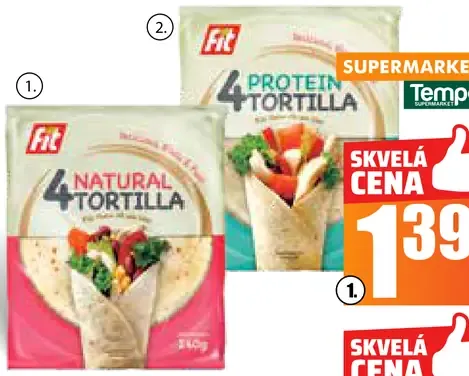 Fit Tortilla Fit natural