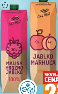 Rio Cold Press 100% chladená šťava