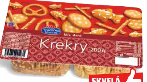 Tradičná kvalita Krekry slané