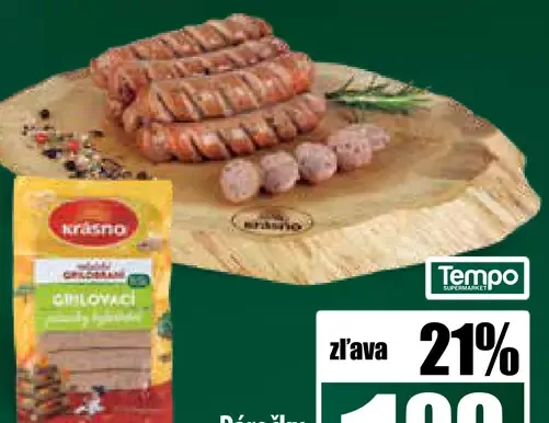 Krasno Páročky grilovacíe bylinkové
