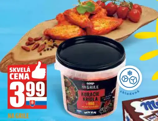 Křídla kuracie v BBQ omáčke