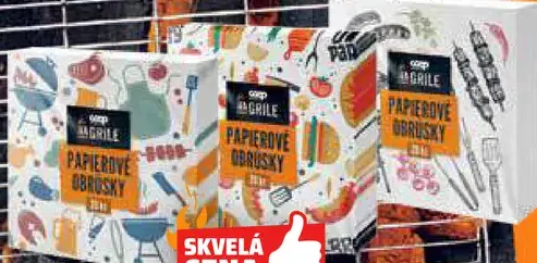 Papierové obrúsky s potlačou