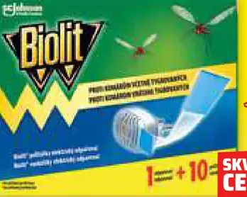 Biolit vanúšikový elektrický odparovač proti komárom