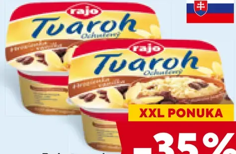 Rajo tvaroh ochutený