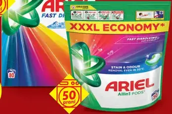 Ariel Prací prášok/Kapsuly