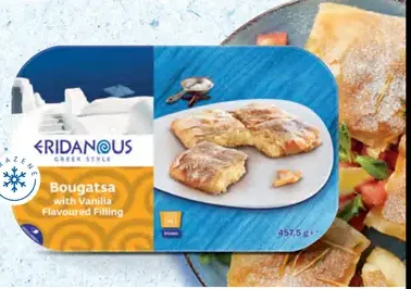 Eridanous Bougatsa s krémovou náplňou