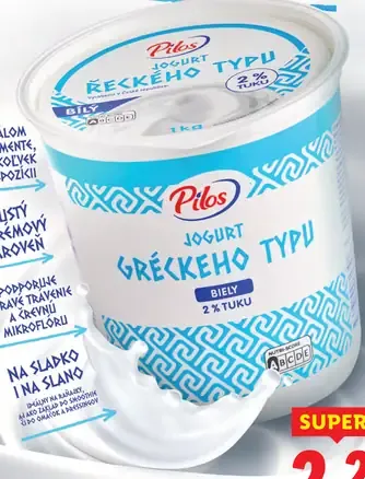 Pilos Grécky jogurt biely