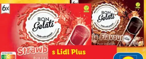 Bon Gelati Vodová zmrzlina