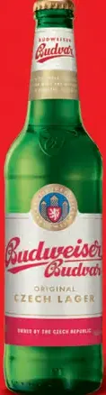 Budvar svetlý ležiak