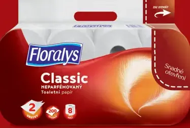 Florays Classic neparfémovaný toaletný papier