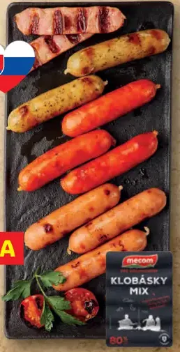 Grilovacie klobásy mix