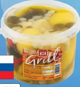 H+H Grill zelenina v mierne pikantnom náleve