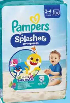Pampers Splasher nohavičky na plávanie