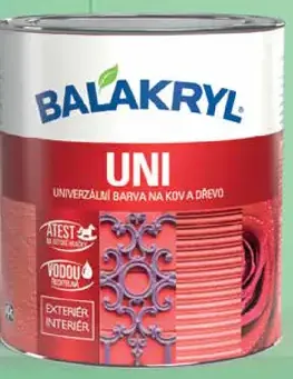 Balakryl Uni lesk univerzálna farba na kov a drevo