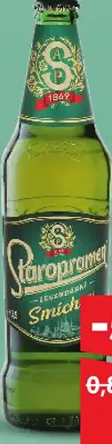 Staropramen svetlý ležiak plechovka