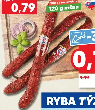 Volovec klobása