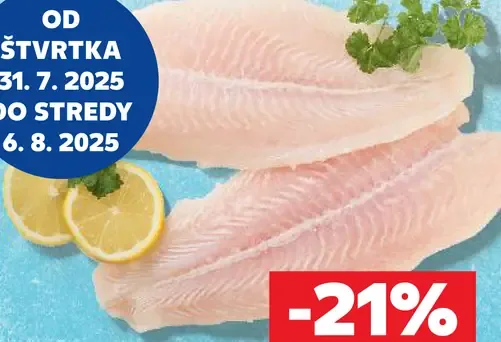 Pangasius filety
