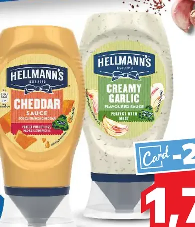 Hellmann's omáčka rôzne druhy