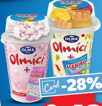 Olma Olmíci jogurt rôzne druhy
