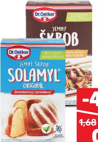 Dr. Oetker Jemný škrob Solamyl