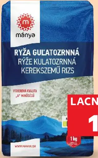 Mäyna Ryža guľatozrnná