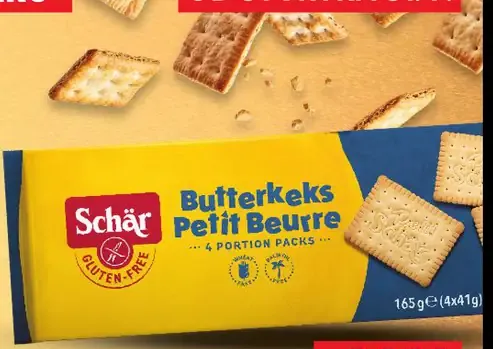 Schär Butterkeks Petit Beurre maslové sušienky