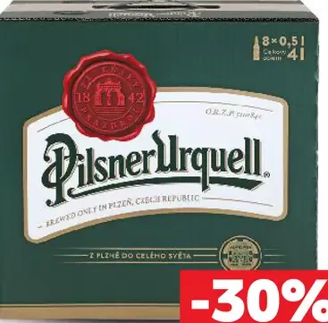 Pilsner Urquell Pivo ležiak svetlý