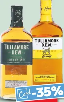 Tullamore Dew Írska whisky alebo Medový likér