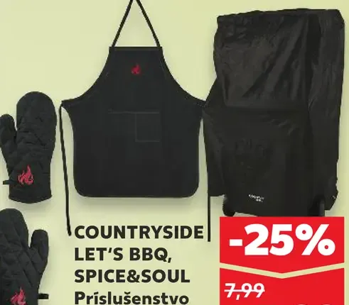 Countryside Let's BBQ Spice&Soul Príslušenstvo na grilovanie