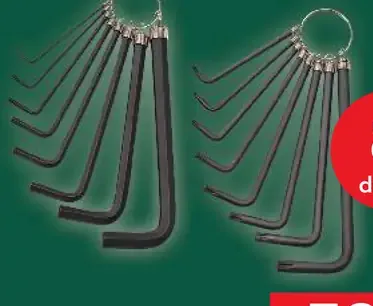 Parkside Súprava imbusových kľúčov