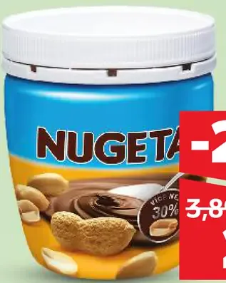 Nugát arašídová nátierka